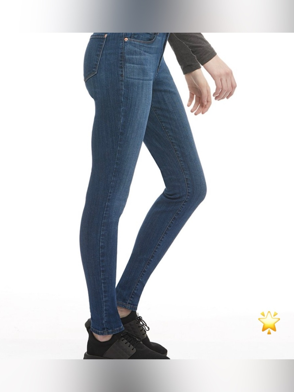 YOGA JEANS RACHEL SKINNY DARK BLUE NWT SIZE 31